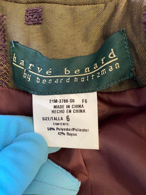 Vintage Velvet Patchwork Blazer - image 6