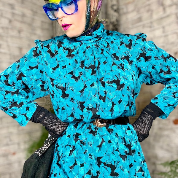 Turquoise Dress Etsy