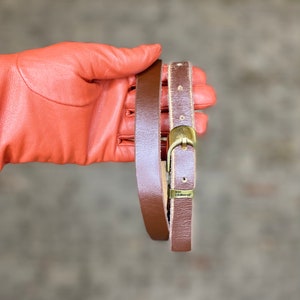 Vintage Liz Claiborne Leather Belt image 1