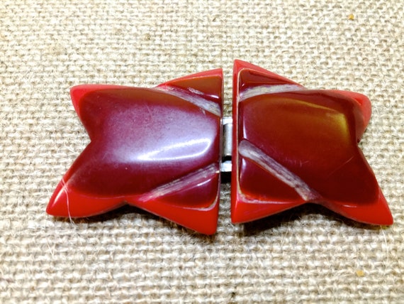 Bakelite belt buckle deals