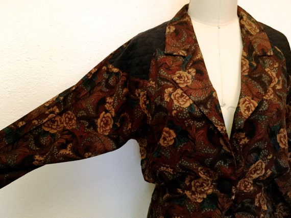 1980's Paisley Jacket and Skirt, 1980's Paisley Ja