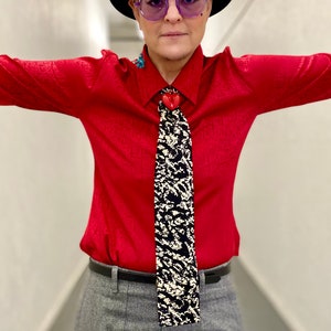 Vintage Satin Blouse