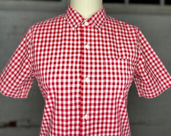 Checkered Button Up Shirt