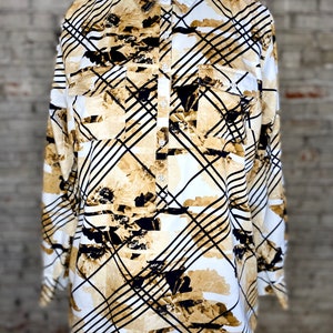 Vintage Abstract Button Up image 5