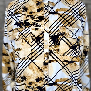 Vintage Abstract Button Up image 7