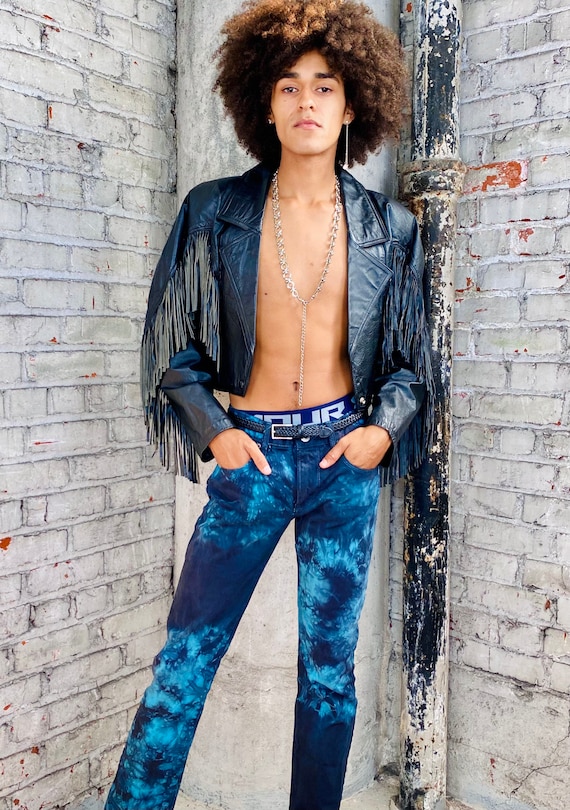 アンティーク手染めデニム