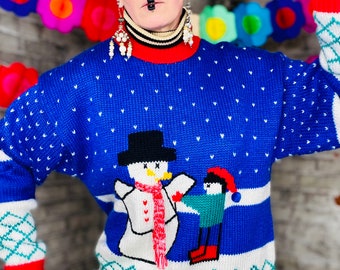 Vintage Ugly Christmas Sweater Holiday Party