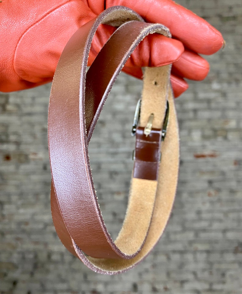 Vintage Liz Claiborne Leather Belt image 4