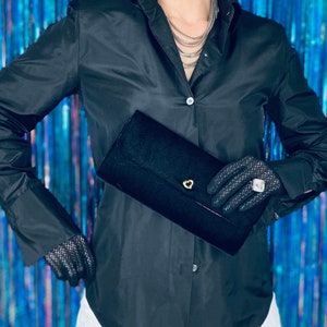 Victoria Secret Samt Clutch