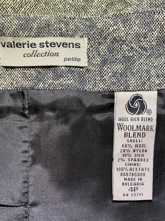 Vintage Wool Brocade Skirt - image 5