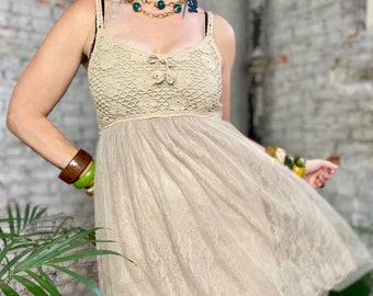 Crochet Lace Summer Dress