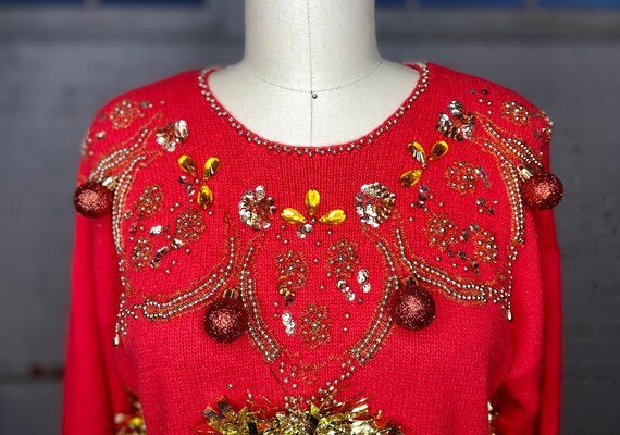 Ugly Christmas Sweater, Vintage Christmas Sweater