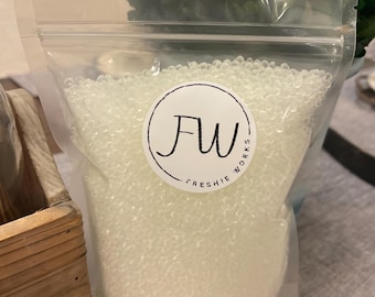 Scented and Cured Aroma Beads 1 oz / 2 oz / 4 oz Sample, Car Freshies, Car Freshener, Scentsy Scent, 8:2 ratio