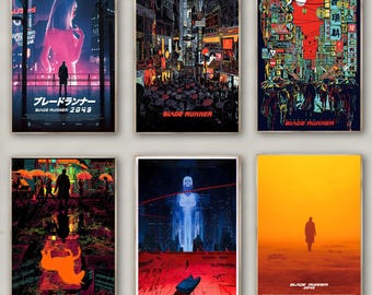 Blade Runner 2049 Movie Poster | Canvas Print | Wall Art | Living Room Decoration | Birthday Gift