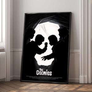 Póster de la película Los Goonies / Impresión en lienzo de alta calidad / Arte de pared / Decoración de sala de estar / Regalo perfecto