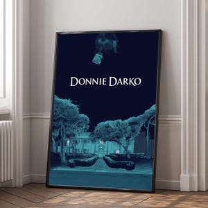 Donnie Darko Movie Poster | High Quality Canvas Print | Wall Art | Living Room Decoration | Perfect Gift