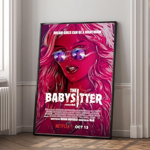Póster de la película "La Niñera" / Impresión en lienzo de alta calidad / Arte de pared / Decoración de sala de estar / Regalo perfecto
