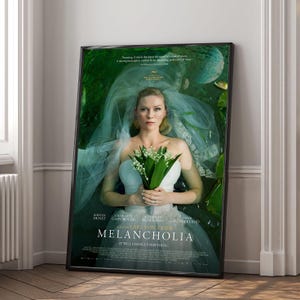 Melancholia Movie Poster | High Quality Canvas Print | Wall Art | Living Room Decoration | Perfect Gift