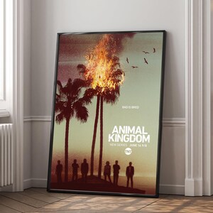 Póster de la película Animal Kingdom / Impresión en lienzo de alta calidad / Arte de pared / Decoración de sala de estar / Regalo perfecto