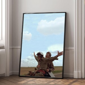 Póster de la película "Dos tontos muy tontos" / Póster divertido / Impresión en lienzo de alta calidad / Arte de pared / Decoración de sala de estar / Regalo perfecto