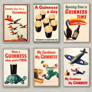 Schöner Tag für ein Guinness-Poster | Hochwertiger Leinwanddruck | Wandkunst | Wohnzimmer Dekoration | Perfektes Geschenk