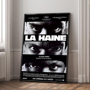 【額縁付き】LA HAINE ラエーヌ A2ポスター 額縁付き】LA HAINE ラエーヌ A2ポスター - メルカリ