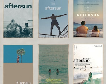 Aftersun Movie Poster | High Quality Canvas Print | Wall Art | Living Room Decoration | Perfect Gift
