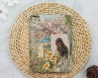 Retro Flower Girl Kindle Case,Cute Kindle Case,Paperwhite Cover,Kindle Paperwhite5/6/7/10th Case,Kindle 12th/2024 Cover,Case With Hand Strap