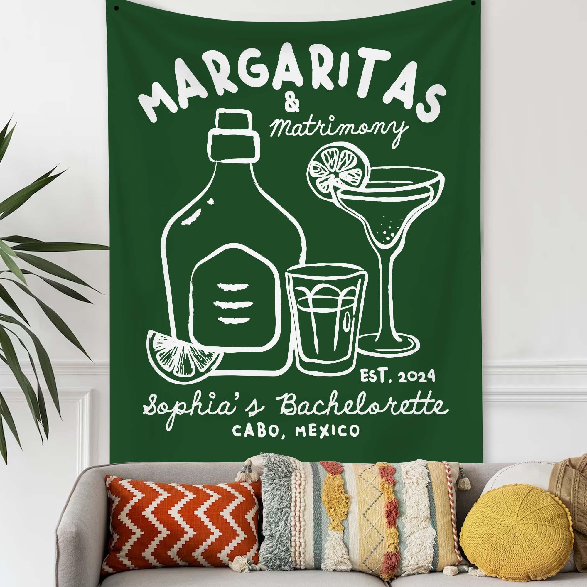 Personalized Margarita Bachelorette Party Decor, Bachelorette Party ...