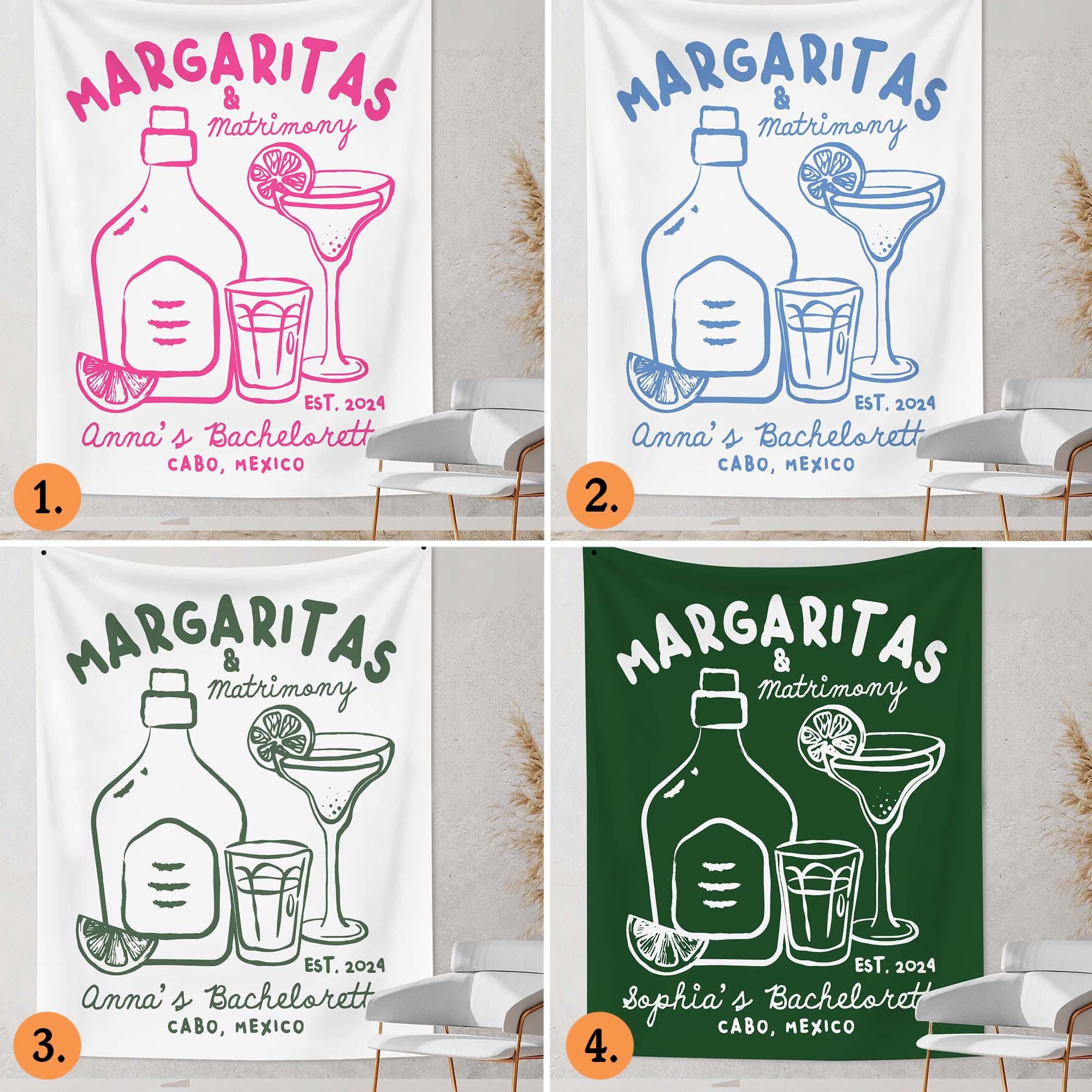 Personalized Margarita Bachelorette Party Decor, Bachelorette Party ...