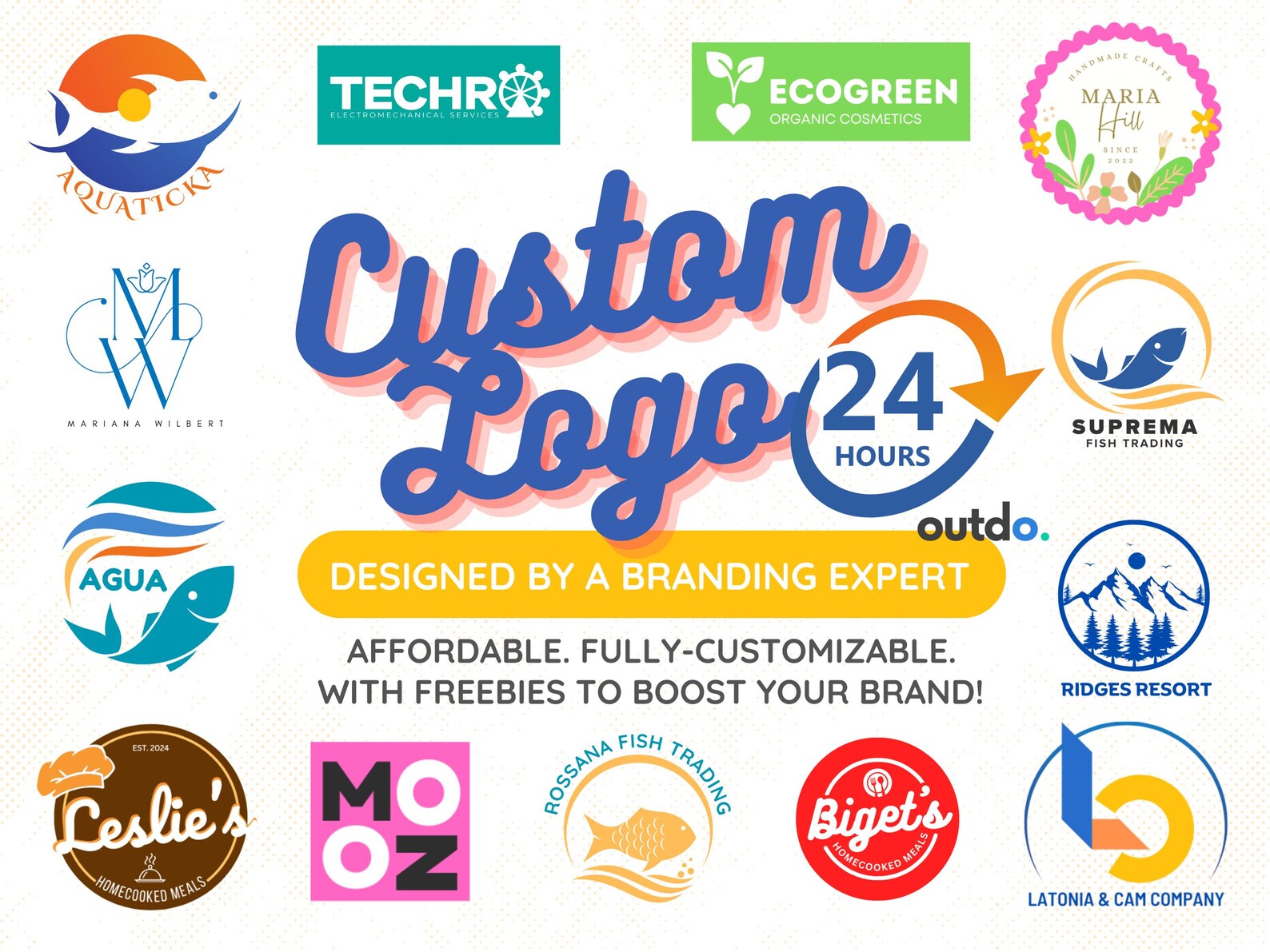 Custom Logo Design, Business Logo Designed by Expert, Startup Logo ...