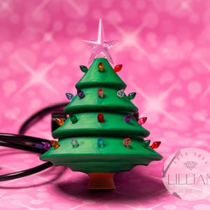 Light Up Christmas Tree Hitch Cover
