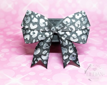 Leopard Print Bow Hitch Cover
