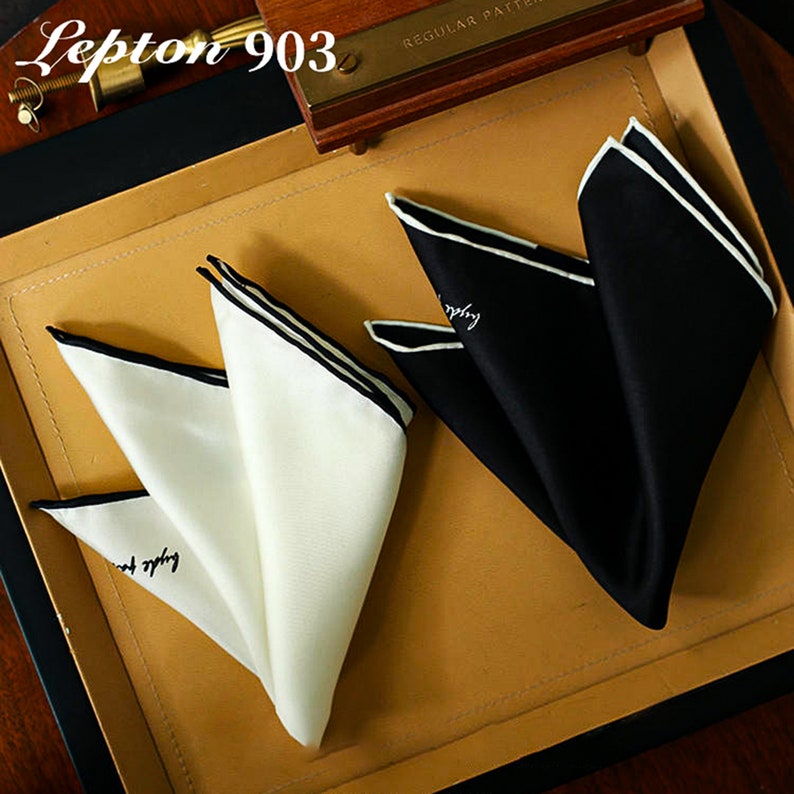 Pocket Square Men's Hand Rolled Pocket Square Handmade Pocket Square ...