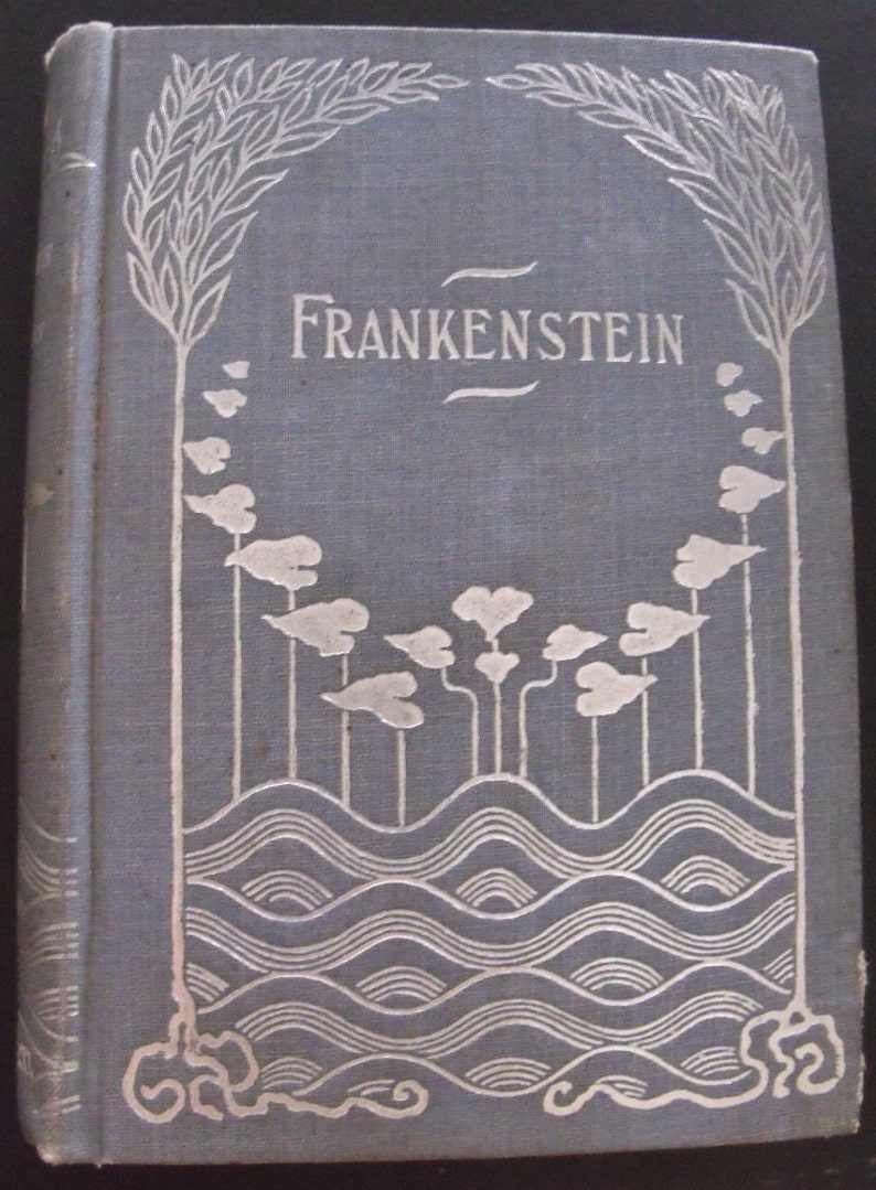 Frankenstein c. 1895 Rare art nouveau cover Donohue Very good condition image 4