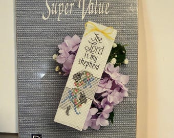 Vintage Lord Is My Shepherd Designs For The Needle Cross Stitch Kit Bookmark New