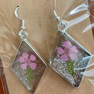 Orecchini Margherite Rosa