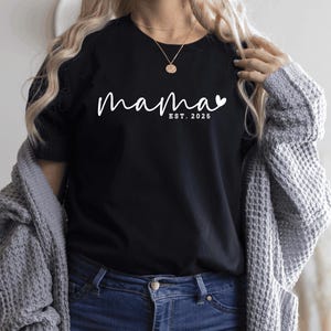 Custom Mom Dad Comfort Colors® T-shirt, Personalized Mama & Dad Pocket Shirt, Pregnancy Announcement Tee, Matching Parents Outfit Gifts