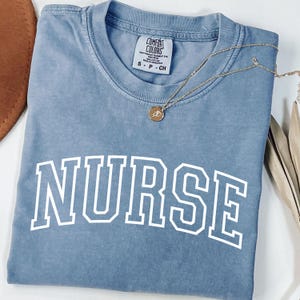 Nurse T-Shirt, Comfort Colors® Nurse Shirt, RN Shirt, Nursing School Shirt, Registered Nurse Shirt, Nurse Gift