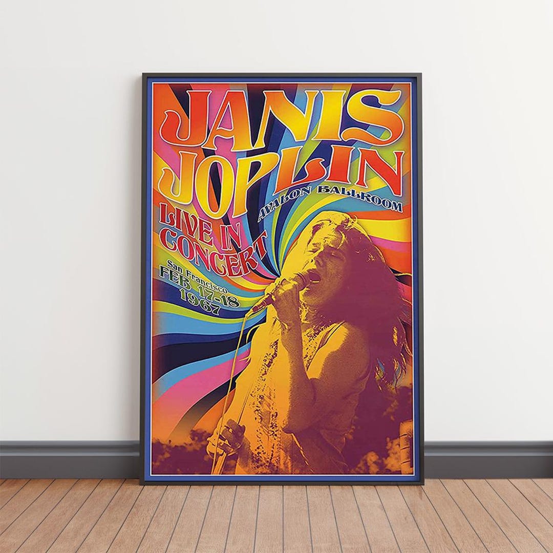 Janis Joplin Music Poster Art Collectibles Posters Limited Edition janis-joplin-music-poster-art-collectibles-posters-limited-edition