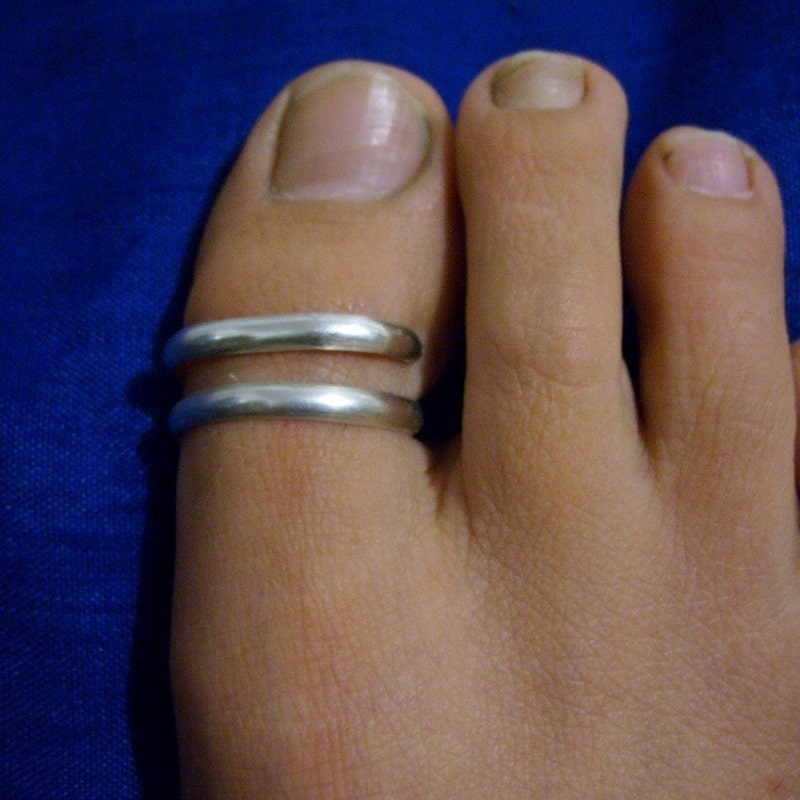 Simple Toe Ring - Etsy