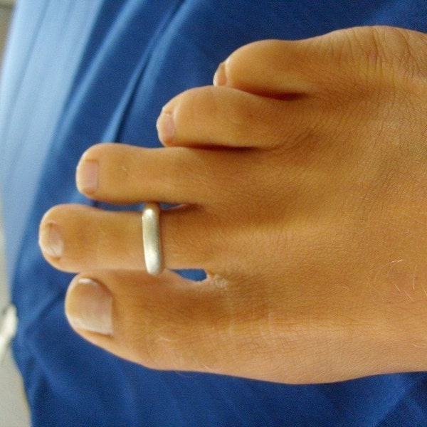 Simple Toe Ring Etsy