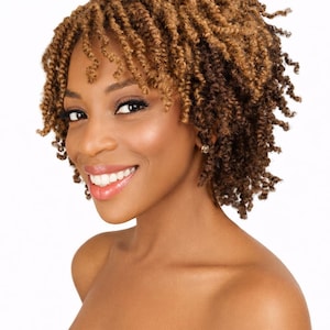 Crochet Mini Twists Hair Golden Brown 8oz