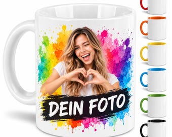 Personalized mug - print your own photo & text on a coffee mug