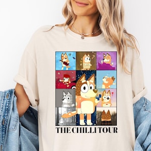 Blue Dog Chili Tour Shirt Blue Mom Shirt Eras Tour Shirt Mama Gift for Her Funny Mom Tee Cute Mum Sweatshirt Mom Life Shirt Mothers Day Gift