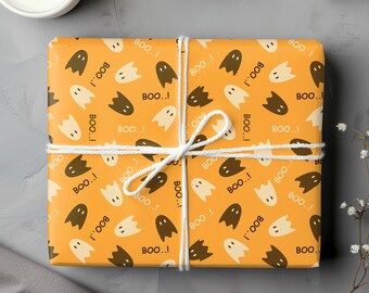 Halloween Wrapping Papers, Halloween Wrapping Paper, Halloween Paper, Gift Wrap, Wrapping Paper, Spooky Wrapping Paper, Wrapping Paper Sheets