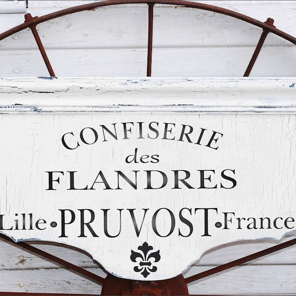 CONFISERIE Sign | French Sign | French Country Decor | 4 sizes available | Sweet French Sign |