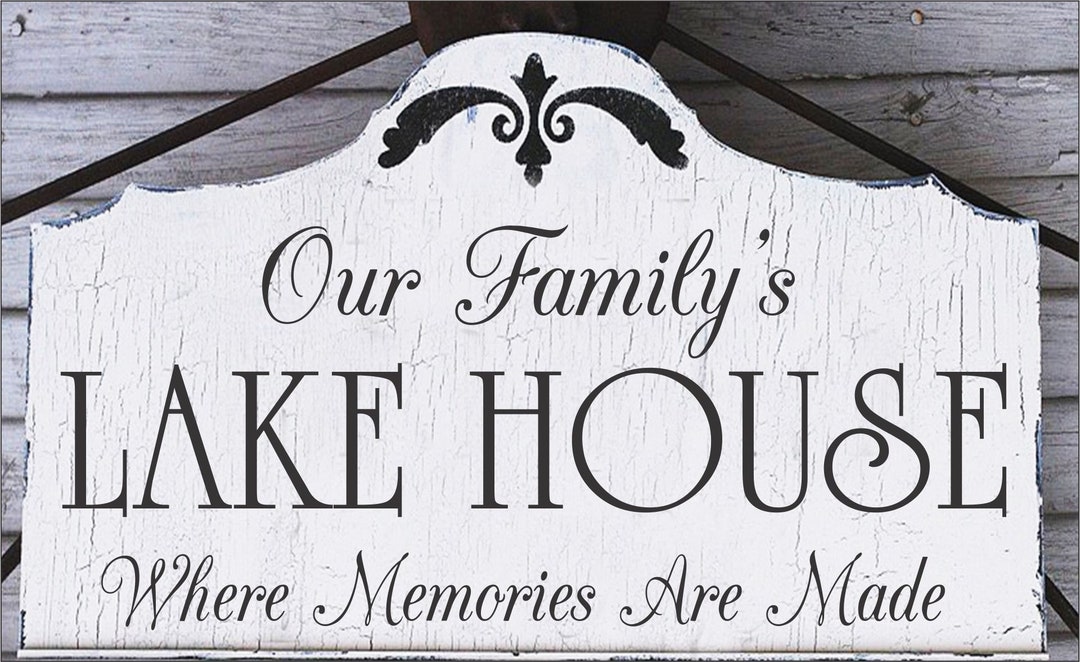 Custom LAKE House Signs Custom CABIN Signs Custom Beach House Signs