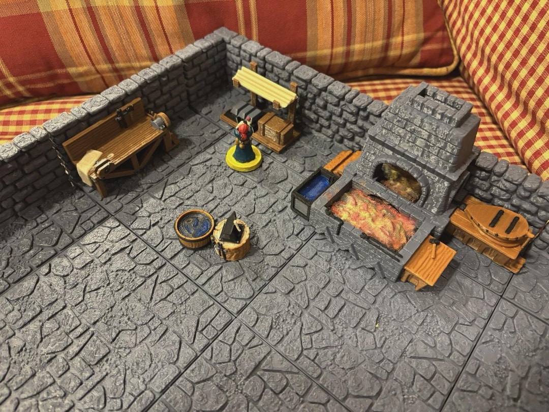 Blacksmith Forge for Tabletop (dungeons and Dragons, Pathfinder, RPG ...