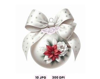 水彩画のオーナメントのクリップアート、ニュートラルなクリスマスオーナメントのクリップアート、クリスマスボールの装飾のクリップアート、クラフトジャーナル用の高品質JPGデジタルプリント